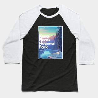 Kenai Fjords National Park hike Alaska United States Baseball T-Shirt